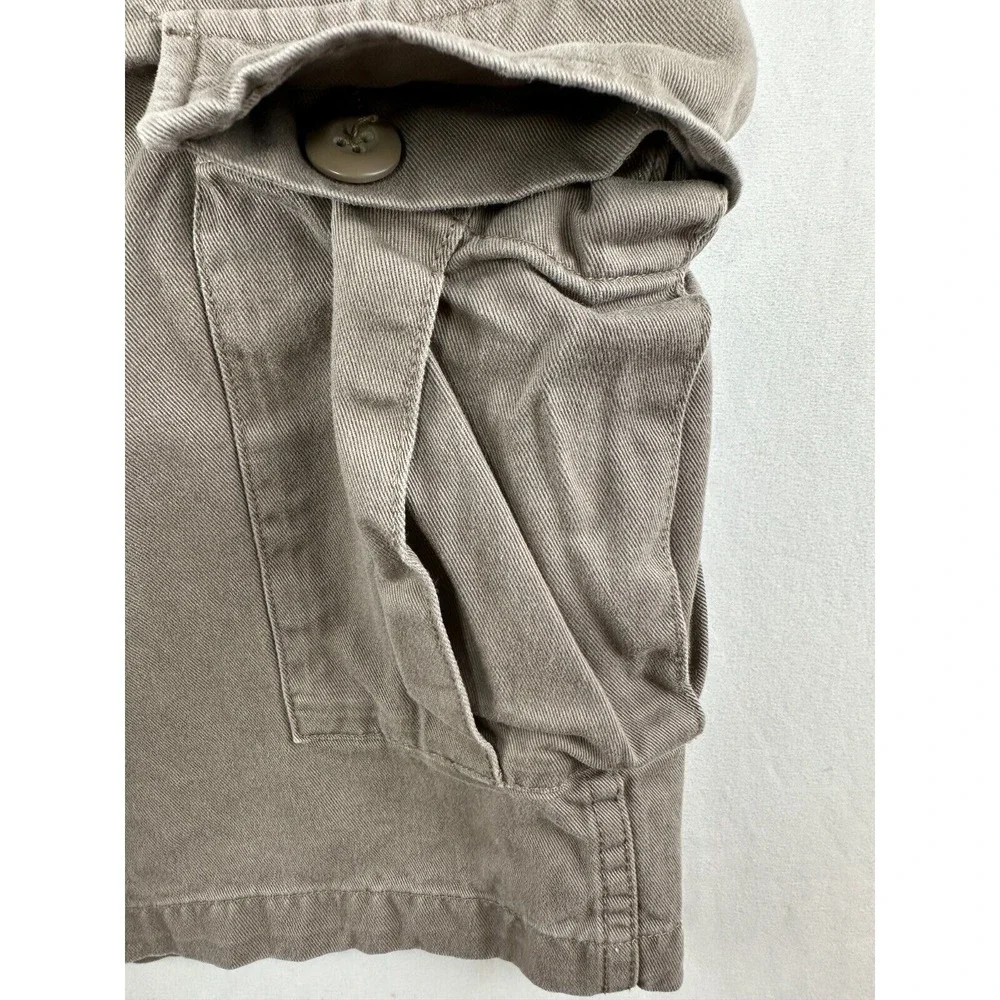 Cabela's Cargo Shorts Mens 34 Brown Outdoors Heavyweight Cotton Twill Gorpcore